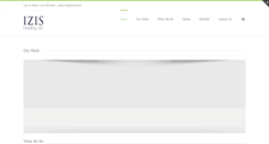 Desktop Screenshot of izisholding.com